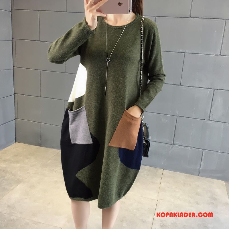 Dam Tröjor Rea Pullover Elegant Trend Tunn Kort Karamell